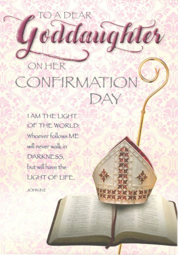 Picture of GODDAUGHTER CONFIRMATION CARD